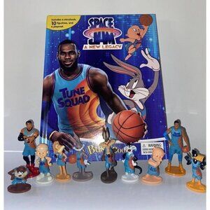 Phidal Publishing Inc: Space Jam A New Legacy My Busy Book with 10 Figurines